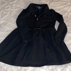 Long sleeve polo dress